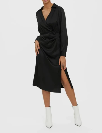 Rochie medie Vero Moda, negru