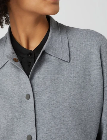 Cardigan s.Oliver, gri Gri