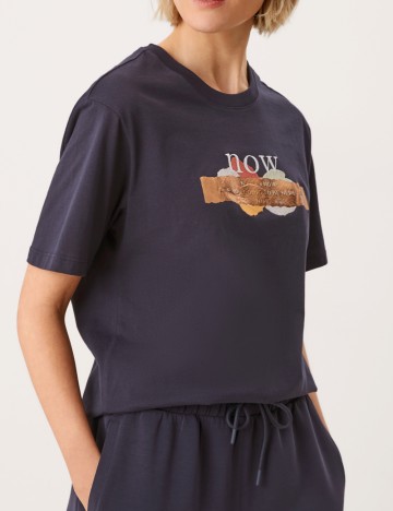 Tricou s.Oliver, bleumarin