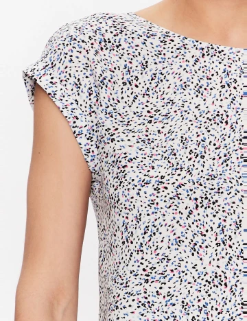 Bluza s.Oliver, alb Alb