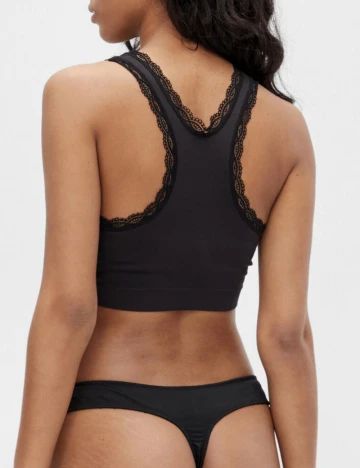 Set Chiloti tanga Mamalicious, negru Negru