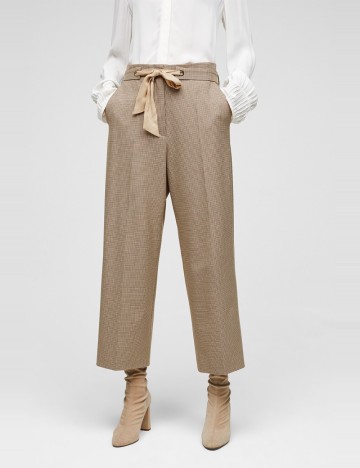 Pantaloni s.Oliver, crem