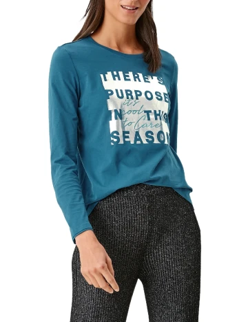 Bluza s.Oliver, bleumarin Albastru