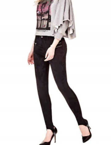 Pantaloni Guess, negru