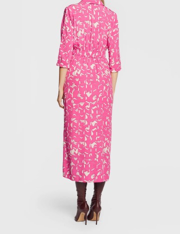 Rochie lunga Comma, roz