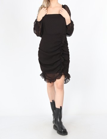 
						Rochie scurta Pieces, negru