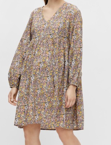 
						Rochie scurta Mamalicious, imprimeu floral