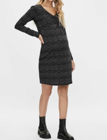 
						Rochie scurta Mamalicious, imprimeu sarpe