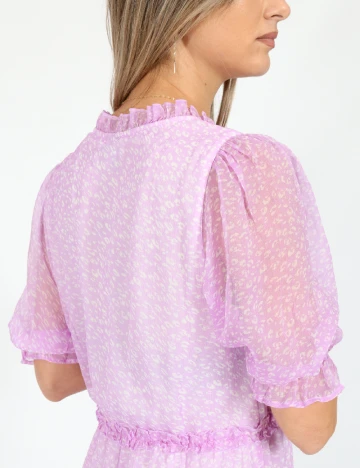 Rochie scurta Vero Moda, mov