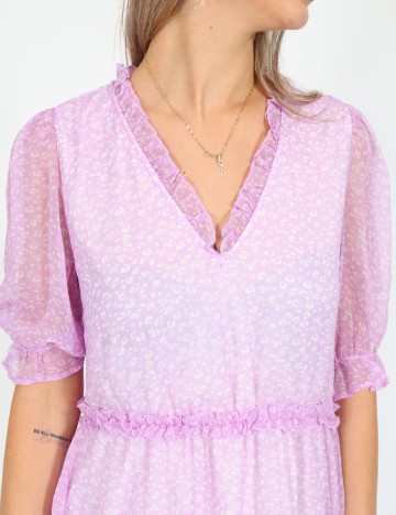 Rochie scurta Vero Moda, mov