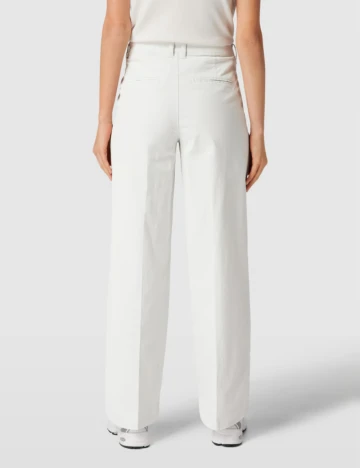 Pantaloni s.Oliver, ecru Alb
