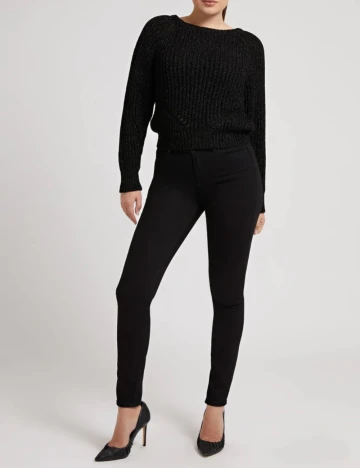 Blugi Guess, negru Negru