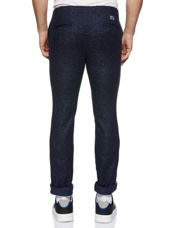 Pantaloni Tommy Hilfiger, bleumarin