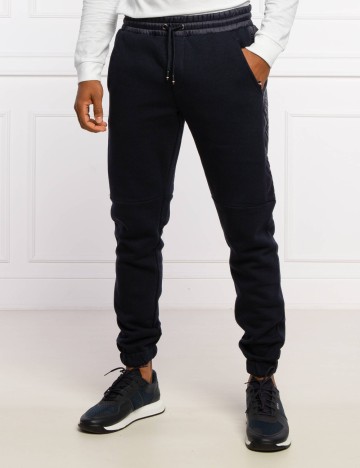 Pantaloni Tommy Hilfiger, bleumarin