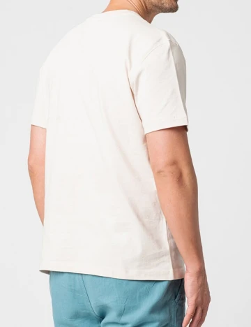 Tricou Tommy Hilfiger, crem