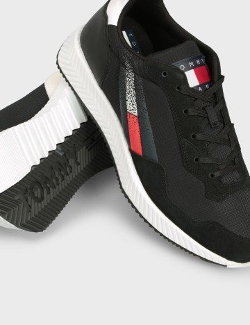 Adidasi Tommy Jeans, negru