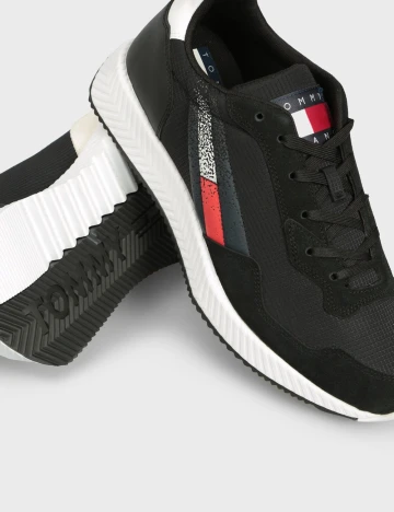 Adidasi Tommy Jeans, negru Negru