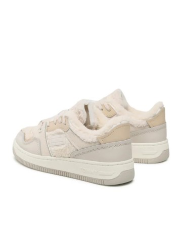 Adidasi Tommy Jeans, crem
