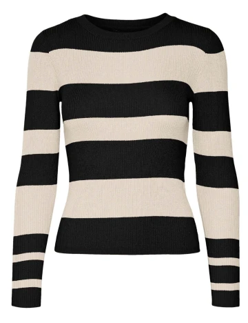 Pulover Vero Moda, crem Negru