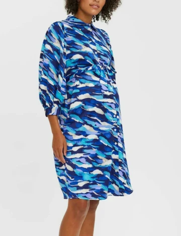 Rochie scurta Vero Moda, albastru Albastru