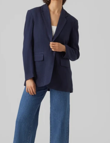 Sacou Vero Moda, bleumarin Albastru
