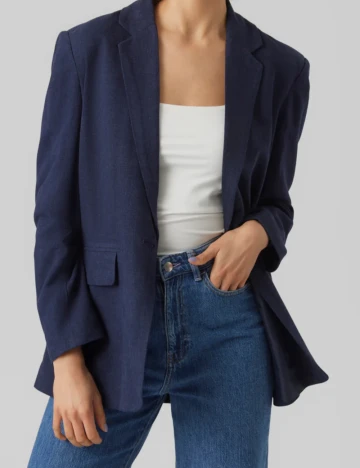 Sacou Vero Moda, bleumarin Albastru