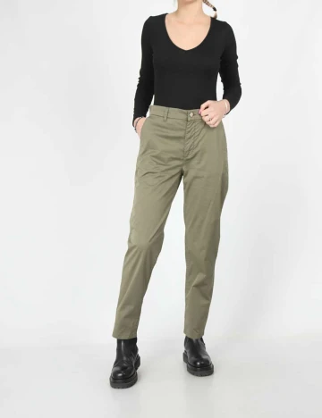 Pantaloni Guess, verde Verde