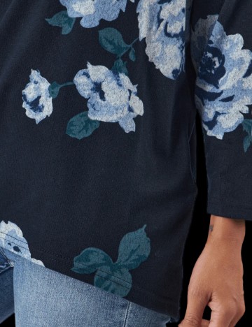 Bluza Only, bleumarin