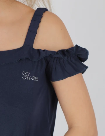 Bluza Guess, bleumarin
