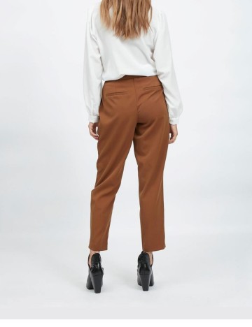 Pantaloni Vila, maro