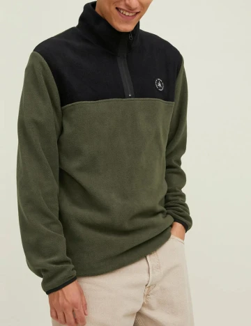 Bluza Jack&Jones, verde/negru