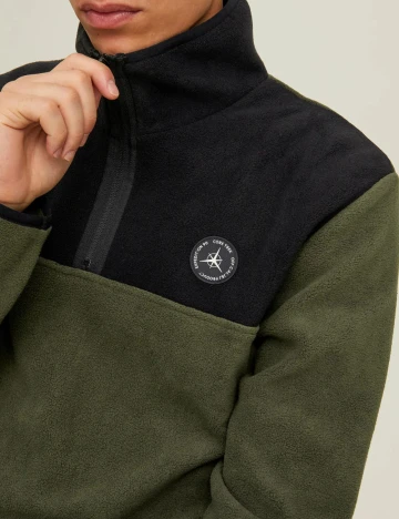 Bluza Jack&Jones, verde/negru