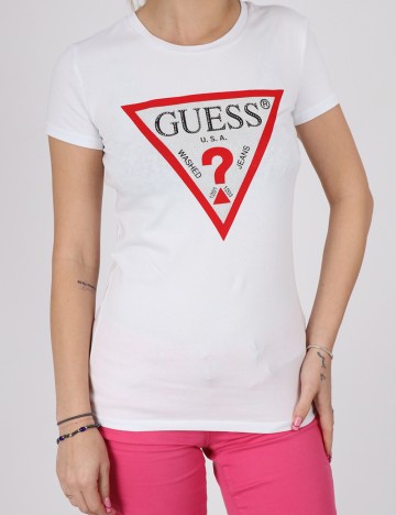 Tricou Guess, alb