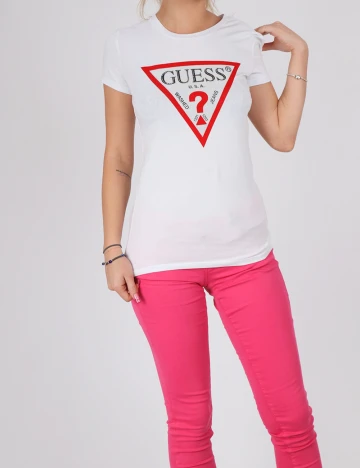 Tricou Guess, alb