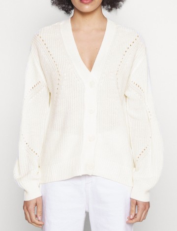 Cardigan Vila, ecru