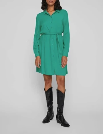 Rochie scurta Vila, verde Verde