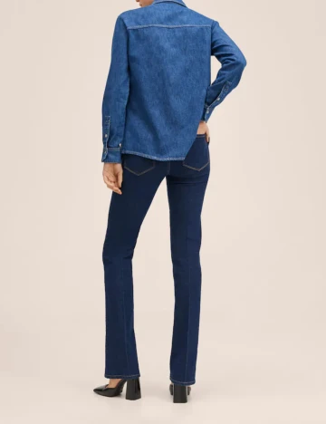 Blugi Mango, albastru