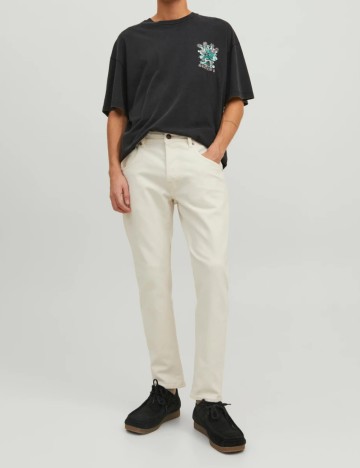 Blugi Jack&Jones, ecru