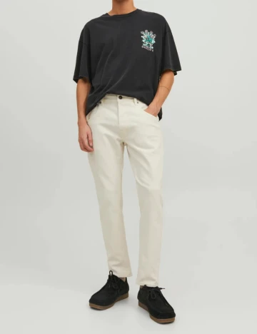Blugi Jack&Jones, ecru