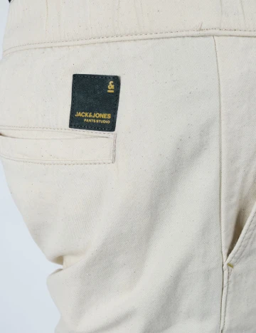Pantaloni Jack&Jones, crem