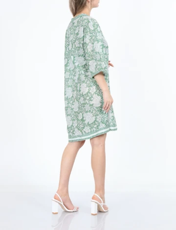 Rochie scurta Indiska, verde