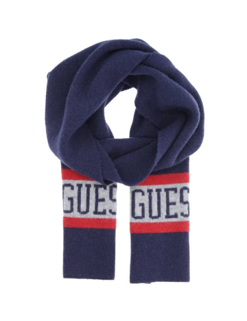 Fular Guess, bleumarin Albastru