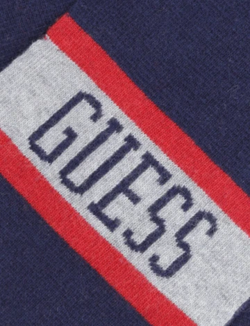 Fular Guess, bleumarin Albastru