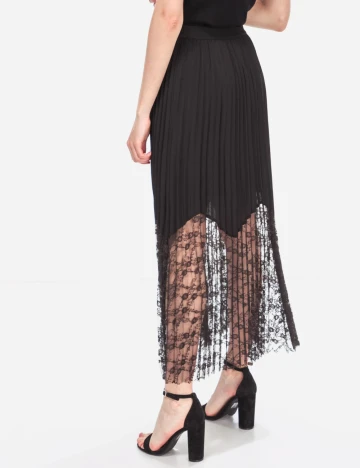 Fusta Guess, negru Negru