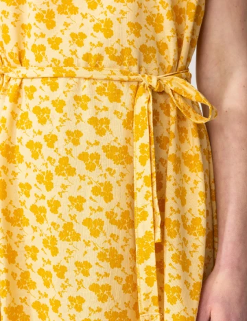 Rochie scurta Indiska, galben Galben