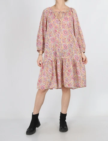 Rochie scurta Indiska, galben