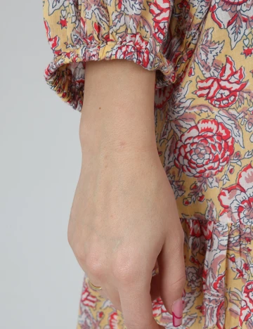 Rochie scurta Indiska, galben