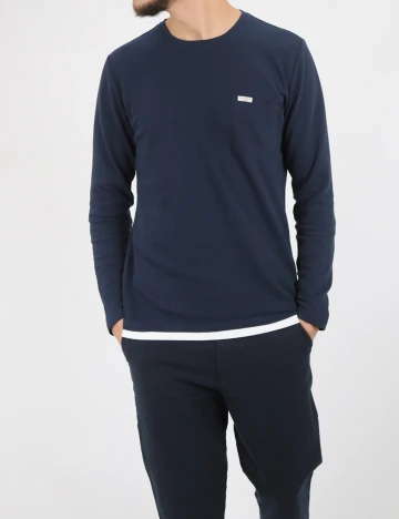 Bluza Guess, bleumarin