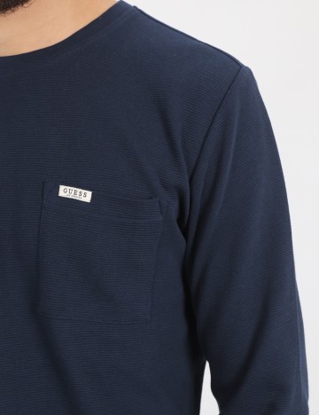 Bluza Guess, bleumarin