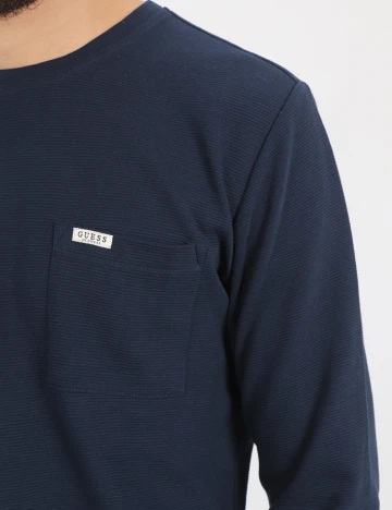Bluza Guess, bleumarin